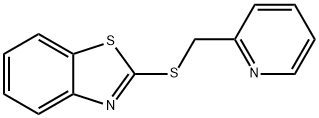 2-(pyridin-2-ylmethylsulfanyl)-1,3-benzothiazole Struktur