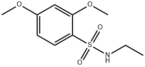 N-ethyl-2,4-dimethoxybenzenesulfonamide Struktur