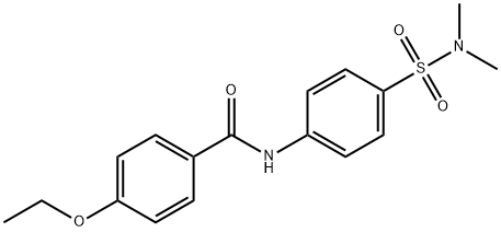 N-[4-(dimethylsulfamoyl)phenyl]-4-ethoxybenzamide Struktur