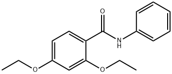 2,4-diethoxy-N-phenylbenzamide Struktur