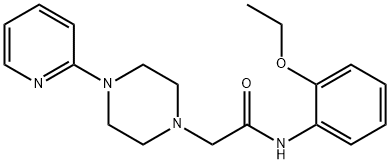 N-(2-ethoxyphenyl)-2-(4-pyridin-2-ylpiperazin-1-yl)acetamide Struktur