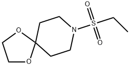 8-ethylsulfonyl-1,4-dioxa-8-azaspiro[4.5]decane Struktur