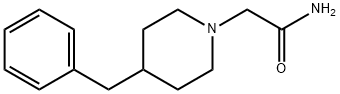 2-(4-benzylpiperidin-1-yl)acetamide Struktur