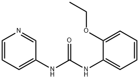 1-(2-ethoxyphenyl)-3-pyridin-3-ylurea Struktur