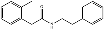 2-(2-methylphenyl)-N-(2-phenylethyl)acetamide Struktur