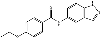 4-ethoxy-N-(1H-indazol-5-yl)benzamide Struktur