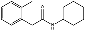 N-cyclohexyl-2-(2-methylphenyl)acetamide Struktur