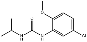 1-(5-chloro-2-methoxyphenyl)-3-propan-2-ylurea Struktur