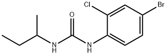 1-(4-bromo-2-chlorophenyl)-3-butan-2-ylurea Struktur