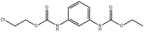 ethyl N-[3-(2-chloroethoxycarbonylamino)phenyl]carbamate Struktur