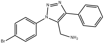 4-bromo-N-[(5-phenyl-2H-triazol-4-yl)methyl]aniline Struktur