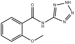 2-methoxy-N-(2H-tetrazol-5-yl)benzamide Struktur