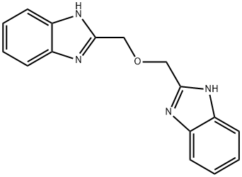 2-(1H-benzimidazol-2-ylmethoxymethyl)-1H-benzimidazole Struktur