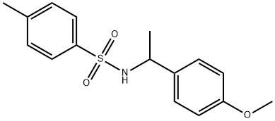 N-[1-(4-methoxyphenyl)ethyl]-4-methylbenzenesulfonamide Struktur