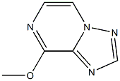 8-Methoxy-[1,2,4]triazolo[1,5-a]pyrazine Struktur