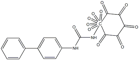 1-(4-decoxyphenyl)-3-(4-phenylphenyl)urea Struktur