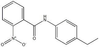 N-(4-ethylphenyl)-2-nitrobenzamide Struktur