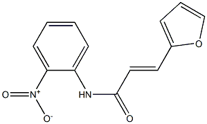 (E)-3-(furan-2-yl)-N-(2-nitrophenyl)prop-2-enamide Struktur