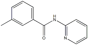 3-methyl-N-pyridin-2-ylbenzamide Struktur