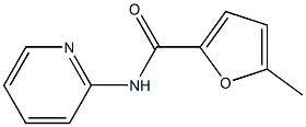 5-methyl-N-pyridin-2-ylfuran-2-carboxamide Struktur