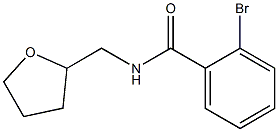 2-bromo-N-(oxolan-2-ylmethyl)benzamide Struktur