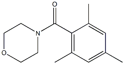 morpholin-4-yl-(2,4,6-trimethylphenyl)methanone Struktur