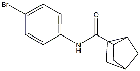 N-(4-bromophenyl)bicyclo[2.2.1]heptane-3-carboxamide Struktur