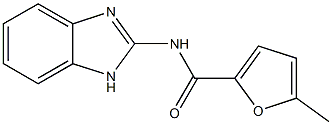 N-(1H-benzimidazol-2-yl)-5-methylfuran-2-carboxamide Struktur