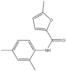 N-(2,4-dimethylphenyl)-5-methylfuran-2-carboxamide Struktur