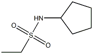 N-cyclopentylethanesulfonamide Struktur