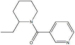 (2-ethylpiperidin-1-yl)-pyridin-3-ylmethanone Struktur