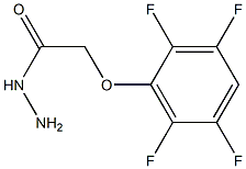 2-(2,3,5,6-tetrafluorophenoxy)acetohydrazide Struktur