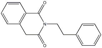 2-(2-phenylethyl)-4H-isoquinoline-1,3-dione Struktur