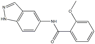 N-(1H-indazol-5-yl)-2-methoxybenzamide Struktur