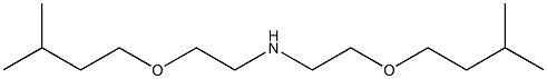 2-(3-methylbutoxy)-N-[2-(3-methylbutoxy)ethyl]ethanamine Struktur