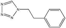 1-(2-phenylethyl)tetrazole Struktur