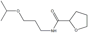 N-(3-propan-2-yloxypropyl)oxolane-2-carboxamide Struktur