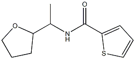 N-[1-(oxolan-2-yl)ethyl]thiophene-2-carboxamide Struktur