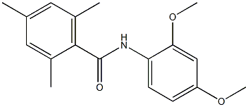 N-(2,4-dimethoxyphenyl)-2,4,6-trimethylbenzamide Struktur