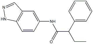 N-(1H-indazol-5-yl)-2-phenylbutanamide Struktur