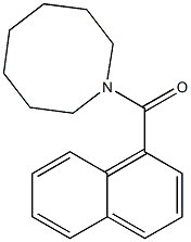 azocan-1-yl(naphthalen-1-yl)methanone Struktur