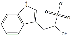 1-hydroxy-2-(1H-indol-3-yl)ethanesulfonate Struktur