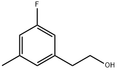 2-(3-FLUORO-5-METHYLPHENYL)ETHANOL Struktur