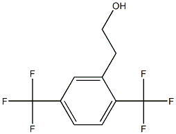 2-(2,5-bis(trifluoromethyl)phenyl)ethanol Struktur