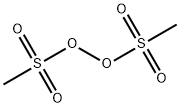 Dimethanesulfonyl peroroxyde Struktur