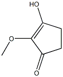 2-Cyclopenten-1-one,3-hydroxy-2-methoxy-(6CI,9CI) Struktur