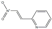 Pyridine,2-[(1E)-2-nitroethenyl]-(9CI) Struktur