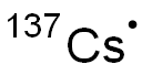 CAESIUM-137(INFOODS) Struktur