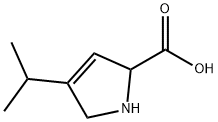 3-Pyrroline-2-carboxylicacid,4-isopropyl-(6CI) Struktur