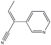 3-Pyridineacetonitrile,alpha-ethylidene-(9CI) Struktur